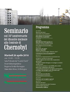 Anniversario Chernobyl