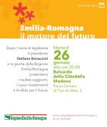“Emilia-Romagna il motore del futuro”