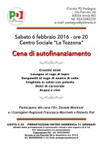 Cena di autofinanziamento – Centro sociale “La Tozzona”