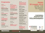 Conferenza regionale del Volontariato