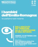 I bambini dell’Emilia-Romagna: parliamone tutti insieme