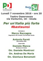 Per un’Italia più forte #bastaunsì