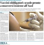 Rassegna stampa. “Vaccini obbligatori: scuole pronte a muoversi insieme all’Ausl”