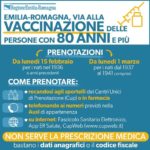 Vaccinazione dei cittadini con 80 anni e più, si parte: prenotazioni dal 15 febbraio e dall’1 marzo in base all’anno di nascita